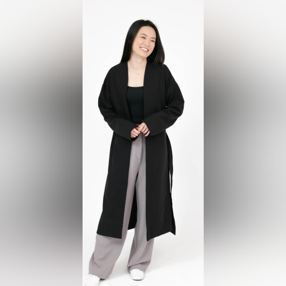 Smash + Tess Black Trench Coat